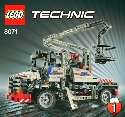 Bauanleitungen LEGO - 8071 - Bucket Truck: Page 1