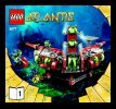 Bauanleitungen LEGO - 8077 - Atlantis Exploration HQ: Page 1