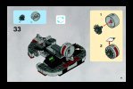 Bauanleitungen LEGO - 8091 - Republic Swamp Speeder™: Page 41