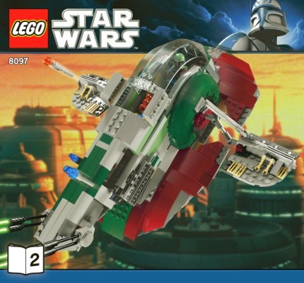 Bauanleitungen LEGO - 8097 - Slave I™: Page 1