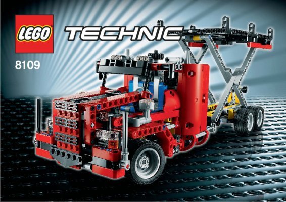 Bauanleitungen LEGO - 8109 - Flatbed Truck: Page 1