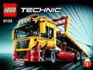 Bauanleitungen LEGO - 8109 - Flatbed Truck: Page 1