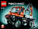 Bauanleitungen LEGO - 8110 - Unimog U400: Page 1