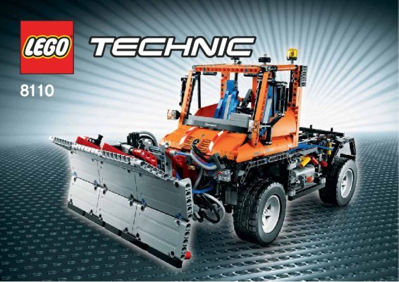 Bauanleitungen LEGO - 8110 - Unimog U400: Page 1