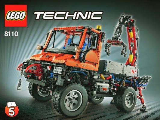 Bauanleitungen LEGO - 8110 - Unimog U400: Page 1