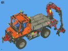 Bauanleitungen LEGO - 8110 - Unimog U400: Page 36