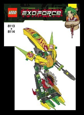 Bauanleitungen LEGO - 8114 - Chameleon Hunter: Page 1