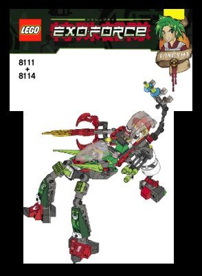 Bauanleitungen LEGO - 8114 - Chameleon Hunter: Page 1