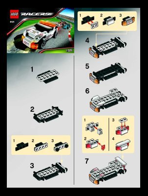 Bauanleitungen LEGO - 8121 - Track Marshal: Page 1