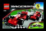 Bauanleitungen LEGO - 8123 - Ferrari F1 Racers: Page 1