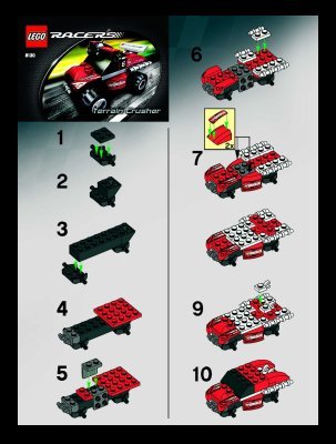 Bauanleitungen LEGO - 8130 - Terrain Crusher: Page 1