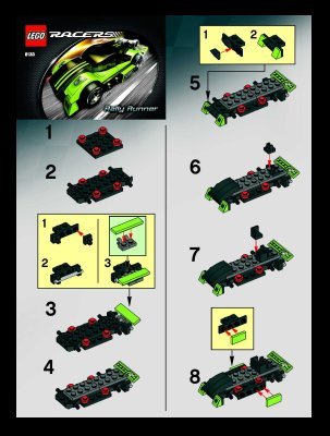 Bauanleitungen LEGO - 8133 - Rally Runner: Page 1