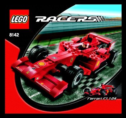 Bauanleitungen LEGO - 8142 - Ferrari F1 1:24: Page 1