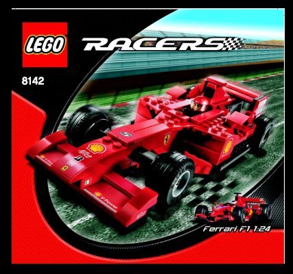 Bauanleitungen LEGO - 8142 - Ferrari F1 1:24: Page 1