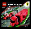 Bauanleitungen LEGO - 8153 - Ferrari F1 Truck: Page 1