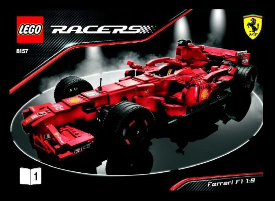 Bauanleitungen LEGO - 8157 - Ferrari F1 1:9: Page 1