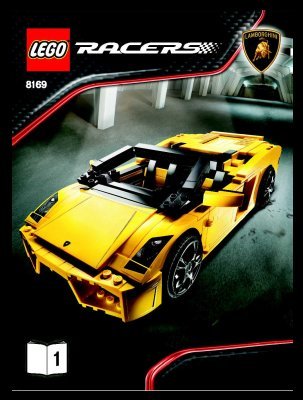 Bauanleitungen LEGO - 8169 - Lamborghini Gallardo LP560-4: Page 1