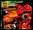 Bauanleitungen LEGO - 8189 - Magma Mech: Page 45