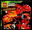 Bauanleitungen LEGO - 8189 - Magma Mech: Page 45