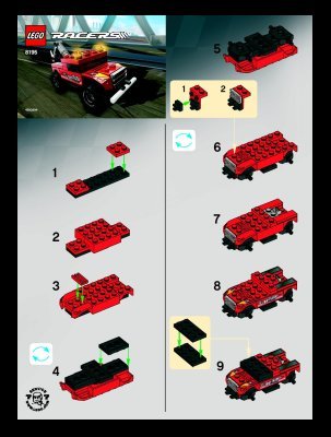 Bauanleitungen LEGO - 8195 - Turbo Tow: Page 1