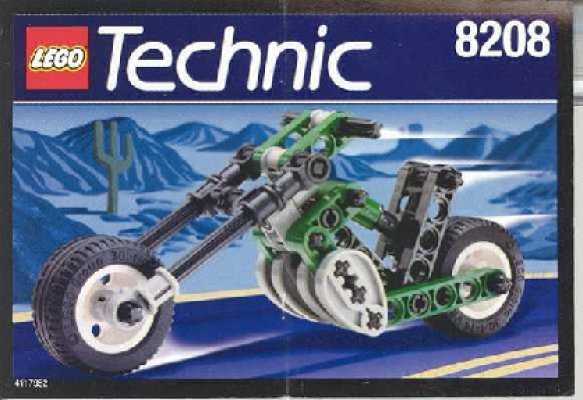 Bauanleitungen LEGO - 8208 - MOTOR BIKE: Page 1