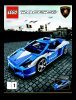 Bauanleitungen LEGO - 8214 - Gallardo LP 560-4 Polizia: Page 1