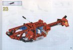 Bauanleitungen LEGO - 8232 - HELICOPTER WITH PRESS AND PLAY: Page 23