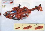 Bauanleitungen LEGO - 8232 - HELICOPTER WITH PRESS AND PLAY: Page 27