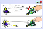 Bauanleitungen LEGO - 8233 - Blue Thunder Versus the Sting: Page 19