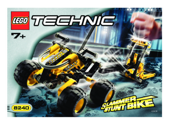 Bauanleitungen LEGO - 8240 - Slammer Stunt Bike: Page 1