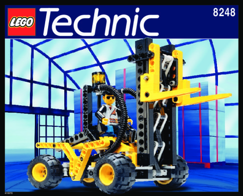 Bauanleitungen LEGO - 8248 - FORKLIFT TRUCK: Page 1