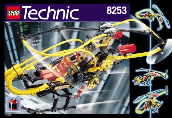 Bauanleitungen LEGO - 8253 - Rescue Bike: Page 1