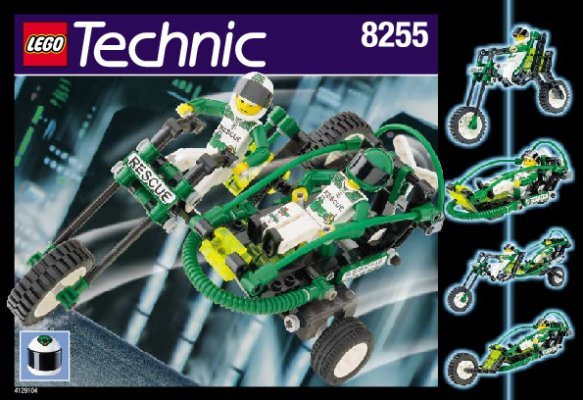 Bauanleitungen LEGO - 8255 - Fire Helicopter: Page 1