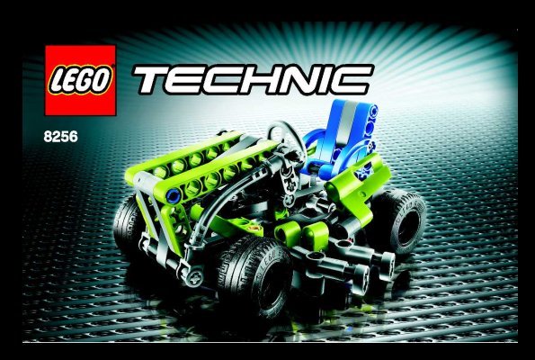 Bauanleitungen LEGO - 8256 - Go-Kart: Page 1