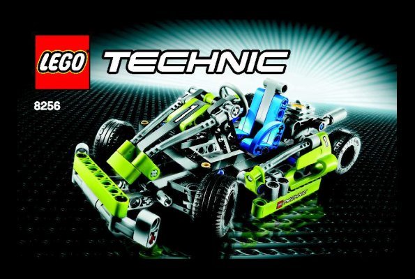 Bauanleitungen LEGO - 8256 - Go-Kart: Page 1