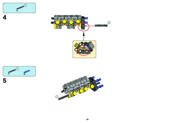 Bauanleitungen LEGO - 8258 - Crane Truck: Page 1