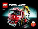 Bauanleitungen LEGO - 8258 - Crane Truck: Page 1