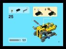 Bauanleitungen LEGO - 8259 - Mini Bulldozer: Page 5