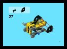 Bauanleitungen LEGO - 8259 - Mini Bulldozer: Page 7