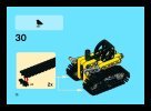 Bauanleitungen LEGO - 8259 - Mini Bulldozer: Page 10