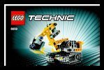 Bauanleitungen LEGO - 8259 - Mini Bulldozer: Page 1