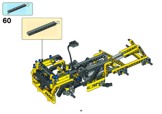 Bauanleitungen LEGO - 8264 - HAULER: Page 1