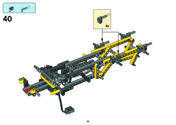 Bauanleitungen LEGO - 8264 - HAULER: Page 1