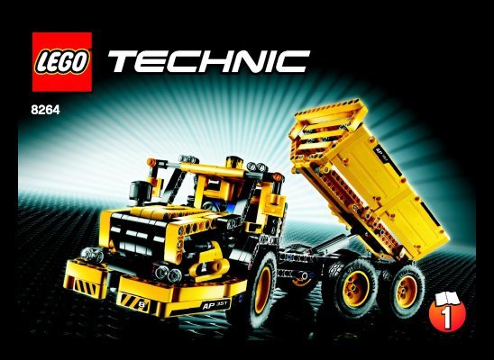 Bauanleitungen LEGO - 8264 - HAULER: Page 1