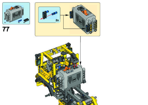 Bauanleitungen LEGO - 8264 - HAULER: Page 1