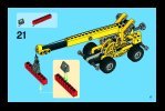 Bauanleitungen LEGO - 8270 - Rough Terrain Crane: Page 17