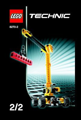 Bauanleitungen LEGO - 8270 - Rough Terrain Crane: Page 1