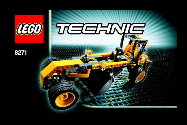 Bauanleitungen LEGO - 8271 - Wheel Loader: Page 1