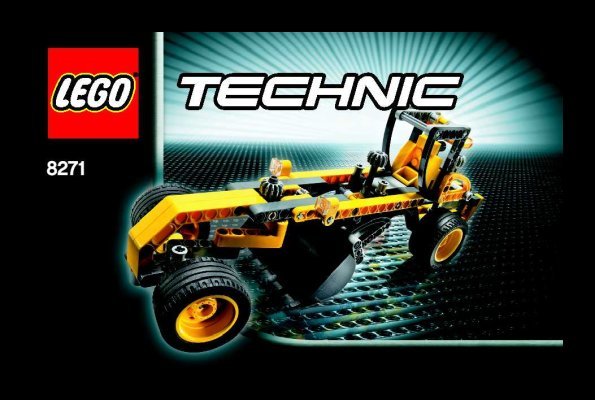 Bauanleitungen LEGO - 8271 - Wheel Loader: Page 1