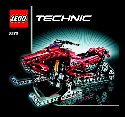 Bauanleitungen LEGO - 8272 - Snow Mobile: Page 1